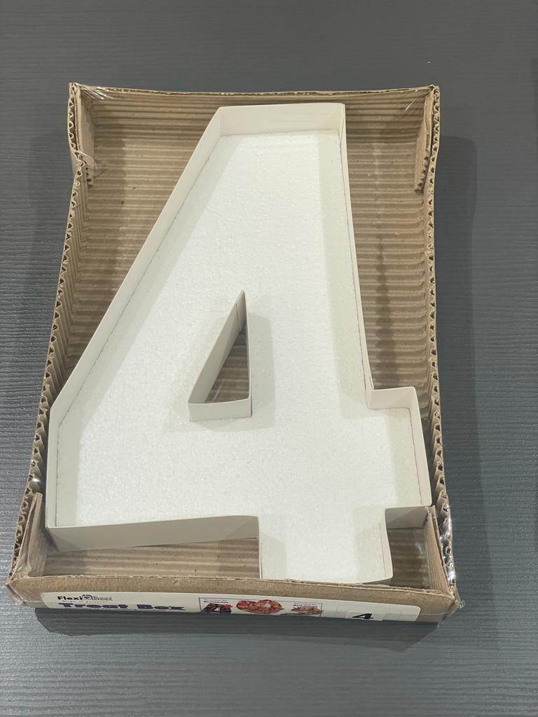 Monogram Number Boxes